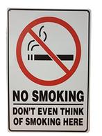 No smoking reclamebord, Ophalen of Verzenden, Nieuw