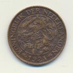 Nederland. Wilhelmina. 1 Cent 1924 (Zonder minimumprijs)