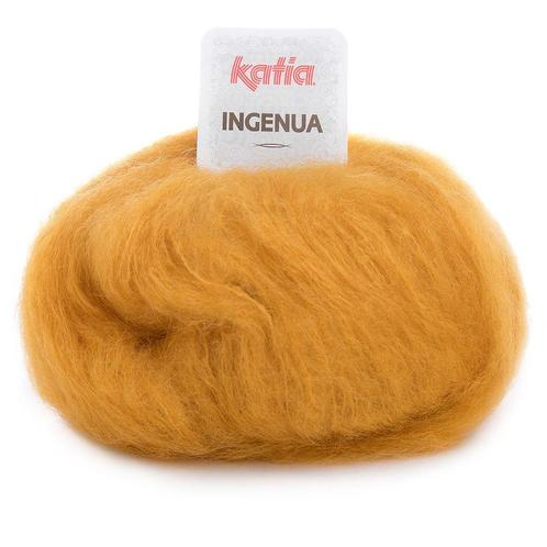 Katia Ingenua - 16 okergeel - Mohair Garen, Hobby en Vrije tijd, Breien en Haken, Ophalen of Verzenden