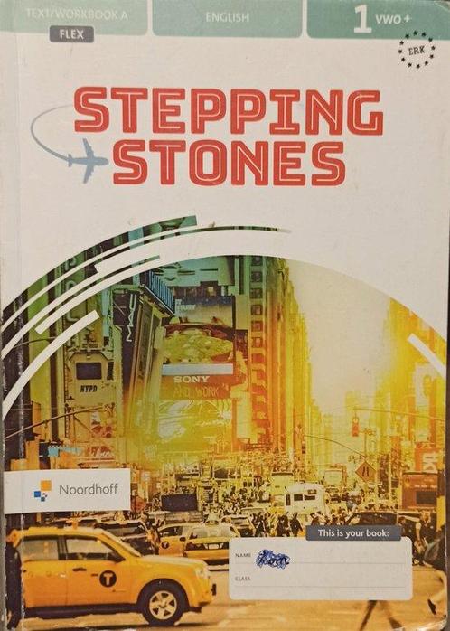 Stepping Stones 7e ed Onderbouw vwo 1 textwork 9789001891268, Boeken, Techniek, Zo goed als nieuw, Verzenden