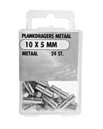 Doosje met 24 plankdragers, metalen pinnen, 5x10 mm, Ophalen of Verzenden, Nieuw