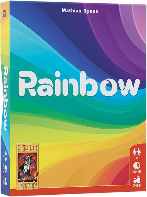 Rainbow - Kaartspel | 999 Games - Kaartspellen, Hobby en Vrije tijd, Gezelschapsspellen | Kaartspellen, Nieuw, Verzenden