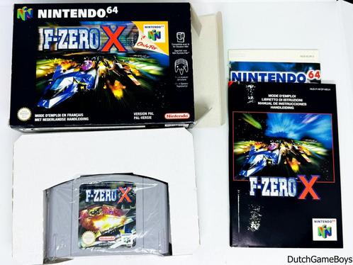 Nintendo 64 / N64 - F-Zero X - FAH, Spelcomputers en Games, Games | Nintendo 64, Gebruikt, Verzenden