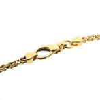 Gouden koningsschakel armband | 20 cm (schakelarmband), Goud, Gebruikt, Ophalen of Verzenden, Overige kleuren