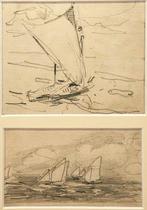 Gennaro Villani (1885 - 1948) - Barche in navigazione