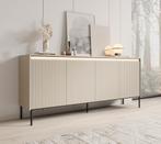 Meubella Dressoir Timoteo beige 190 cm, Verzenden, 150 tot 200 cm, Nieuw, Modern