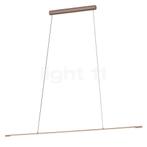 Helestra Leda Hanglamp LED, koffie - 155 cm (Hanglampen), Verzenden, Nieuw