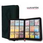 Luxafox Verzamelmap 360 Kaarten – Pro Zip Binder – Zwart, Nieuw, Boek of Catalogus, Foil