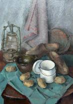 Daniël Ghijs (1923 - 2013) - Stilleven met klompen ,