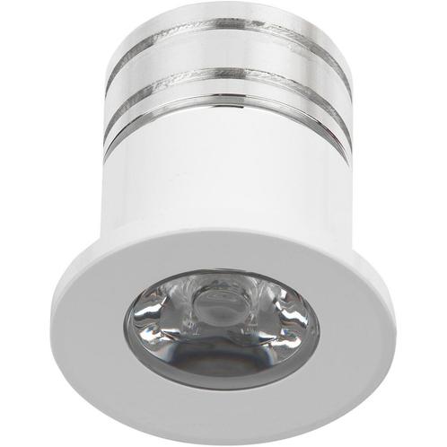 LED Mini Spot - 3W - Warm Wit 3000K - Aluminium - Ø31mm, Huis en Inrichting, Lampen | Spots, Plafondspot of Wandspot, Nieuw, Led