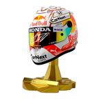 Gesigneerde Max Verstappen Helm 1:2 - 2021, Verzamelen, Verzenden, Nieuw, Pop, Beeldje of Miniatuur, Gesigneerd