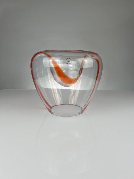 Made Murano Glass - Carlo Nason - Vaas - Onda - Glas, Antiek en Kunst, Curiosa en Brocante