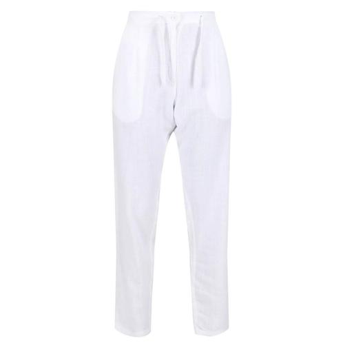 -65% Regatta  Regatta Dames maida linnen broek  maat 36, Kleding | Dames, Broeken en Pantalons, Wit, Nieuw, Verzenden