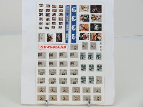 Stickervel 060 Newsstand (Toevoegingen, Locs en Wagons), Hobby en Vrije tijd, Modeltreinen | Overige schalen, Overige typen, Nieuw