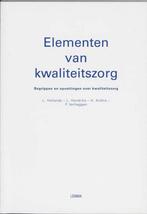 9789059313378 Elementen van kwaliteitszorg | Tweedehands, Boeken, Verzenden, Zo goed als nieuw, L. Hollands