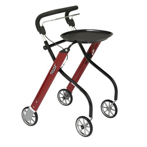 TrustCare Lets Go Indoor binnenrollator (inclusief dienblad, Diversen, Loopkrukken, Nieuw, Ophalen of Verzenden