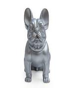 Bulldog silver hond leuk voor deco in huis, Ophalen of Verzenden, Nieuw