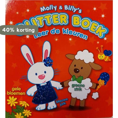 Molly & Billys Glitterboek 9789460337079 Molly en Billys, Boeken, Kinderboeken | Baby's en Peuters, Gelezen, Verzenden