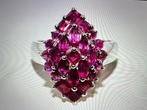 Zonder Minimumprijs - Ring 925 zilver - verguld - 3,5 ct, Sieraden, Tassen en Uiterlijk, Ringen, Nieuw
