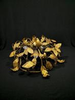 Kroonluchter - Gouden blad op smeedijzer, Nieuw