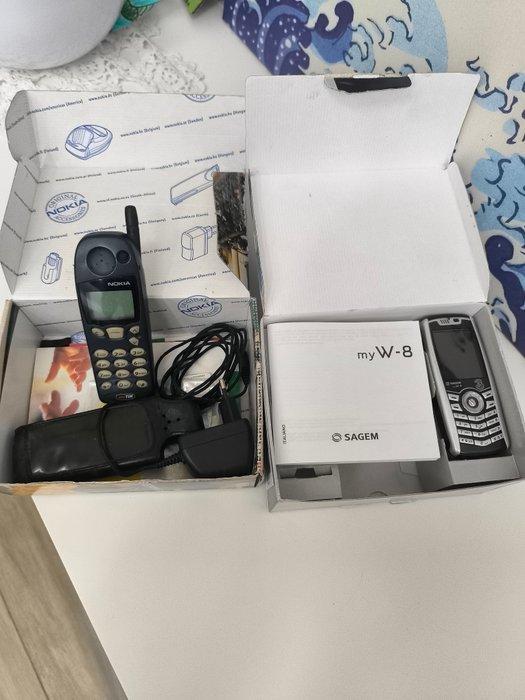 Nokia, Sagem 5110/W8 - Mobiele telefoon (2) - In originele, Spelcomputers en Games, Spelcomputers | Overige Accessoires