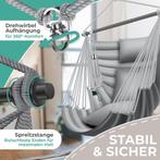 Hangstoel - Binnen & Buiten - Hangschommel - Tot 150kg - Gri, Verzenden, Zo goed als nieuw