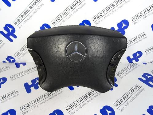 Airbag stuur S-klasse w220 zwart., Auto-onderdelen, Interieur en Bekleding, Gebruikt, 3 maanden garantie, Mercedes-Benz, Ophalen of Verzenden