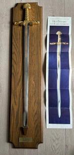 Replica of the Early Medieval steel and gilded Sword of
