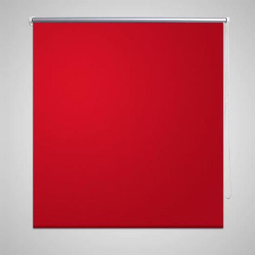 vidaXL Rolgordijn verduisterend 80 x 175 cm rood, Huis en Inrichting, Stoffering | Gordijnen en Lamellen, Nieuw, Verzenden