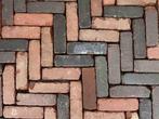 Oude gebakken dikformaten Ommen (op pallets), Tuin en Terras, Ophalen of Verzenden, Gebruikt, Keramiek, Klinkers