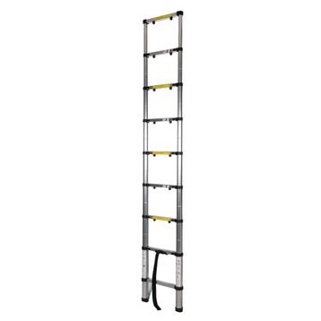 Silverline Telescopische ladder - 9 treden - 2,6 meter -... beschikbaar voor biedingen
