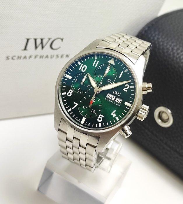 IWC - Pilot’s Watch Chronograph 41 “Green Dial” - Ref., Sieraden, Tassen en Uiterlijk, Horloges | Antiek