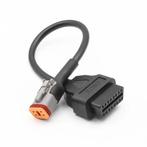 Harley-Davidson 4-pins OBD – 16-pins OBD2 Verloopkabel | Mot, Auto diversen, Autogereedschap, Verzenden, Nieuw