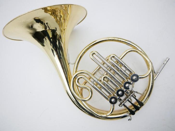 Waldhoorn Bb/A Yamaha YHR322 enkelhoorn, Muziek en Instrumenten, Blaasinstrumenten | Hoorns, Gebruikt, Ophalen of Verzenden