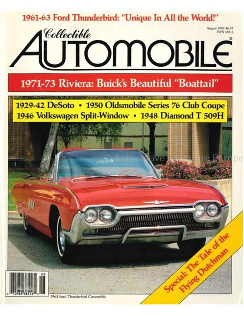1990 COLLECTIBLE AUTOMOBILE MAGAZINE 02 ENGELS, Boeken, Auto's | Folders en Tijdschriften