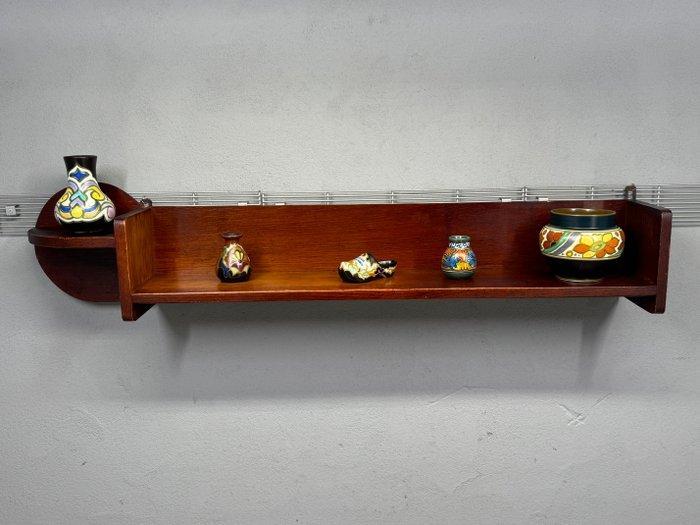 Prachtige houten wandplank - Wandtafel - Hout - houten, Antiek en Kunst, Kunst | Designobjecten