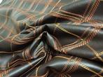 Ecopelle geborduurd meet 5x1.40 m - Textiel - 500 cm - 140