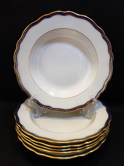 Meissen - Bord (6) - A-Kante Ø 24,0 cm 6er Set, Antiek en Kunst, Antiek | Glas en Kristal