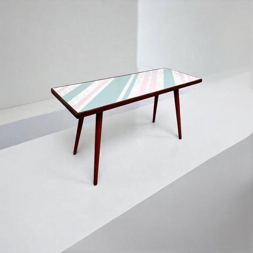 Bijzettafel - Hout, resopal, Antiek en Kunst, Kunst | Designobjecten