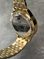 Versace VEV600619 Chrono Signature heren horloge goud 44 mm, Sieraden, Tassen en Uiterlijk, Horloges | Heren, Nieuw, Overige merken