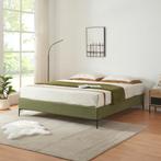 Tweepersoonsbed Lilla met bedbodem 180x200 cm groen [en.casa, Huis en Inrichting, Verzenden, Nieuw