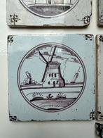 Tegel (4) - 1750-1800 - Mangaan landschap