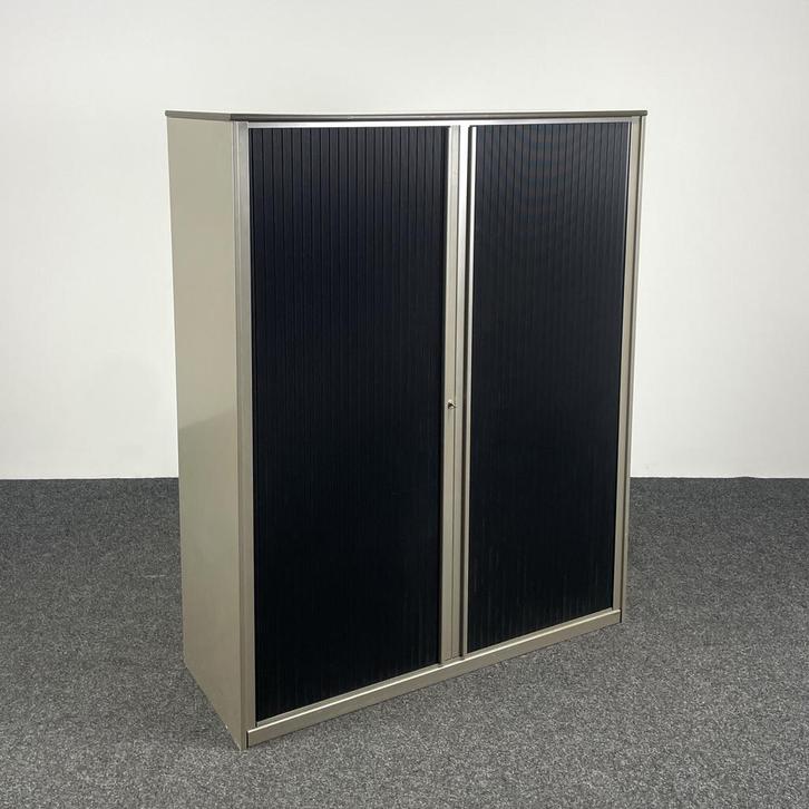 Archiefkast Grijs- 160 x 130 x 47 cm, Huis en Inrichting, Kasten | Roldeurkasten en Archiefkasten, Gebruikt, Ophalen of Verzenden