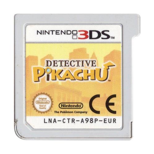 3DS Detective Pikachu, Spelcomputers en Games, Games | Nintendo 2DS en 3DS, Zo goed als nieuw, Verzenden