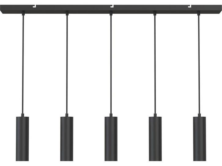 Calex Hanglamp - GU10 - 5-Lichts - Verstelbaar - Mat Zwart, Huis en Inrichting, Woonaccessoires | Overige, Zo goed als nieuw, Verzenden