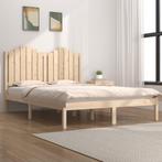 vidaXL Bedframe massief grenenhout 180x200 cm, Eenpersoons, Bruin, Verzenden, Nieuw