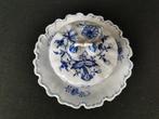 Meissen - Burro ricoperto rotondo - a cipolla blu dorato D.