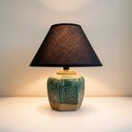 Tafellamp - Antiek Chinees aardewerk - Aardewerk, Messing,