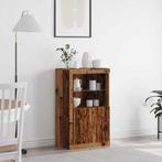 vidaXL Bijzetkast Oud hout 60.5 x 37 x 100 cm Bewerkt hout, Huis en Inrichting, Kasten | Overige, Verzenden, Nieuw