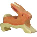 Holztiger - Houten Dieren - Haas Rennend 6 cm, Nieuw